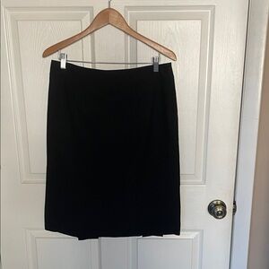 Ann Taylor Classic Black Pencil Skirt